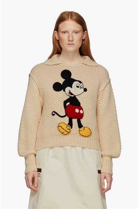 gucci mickey sweater green|gucci mickey mouse handbag.